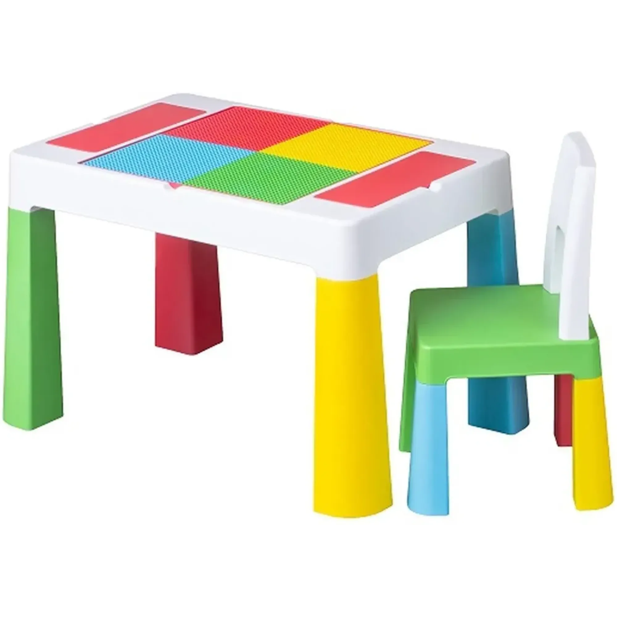 Комплект стіл та стілець Tega Multifun ECO set (table, 1 chair) MF-004-134 multicolor (мультиколір)