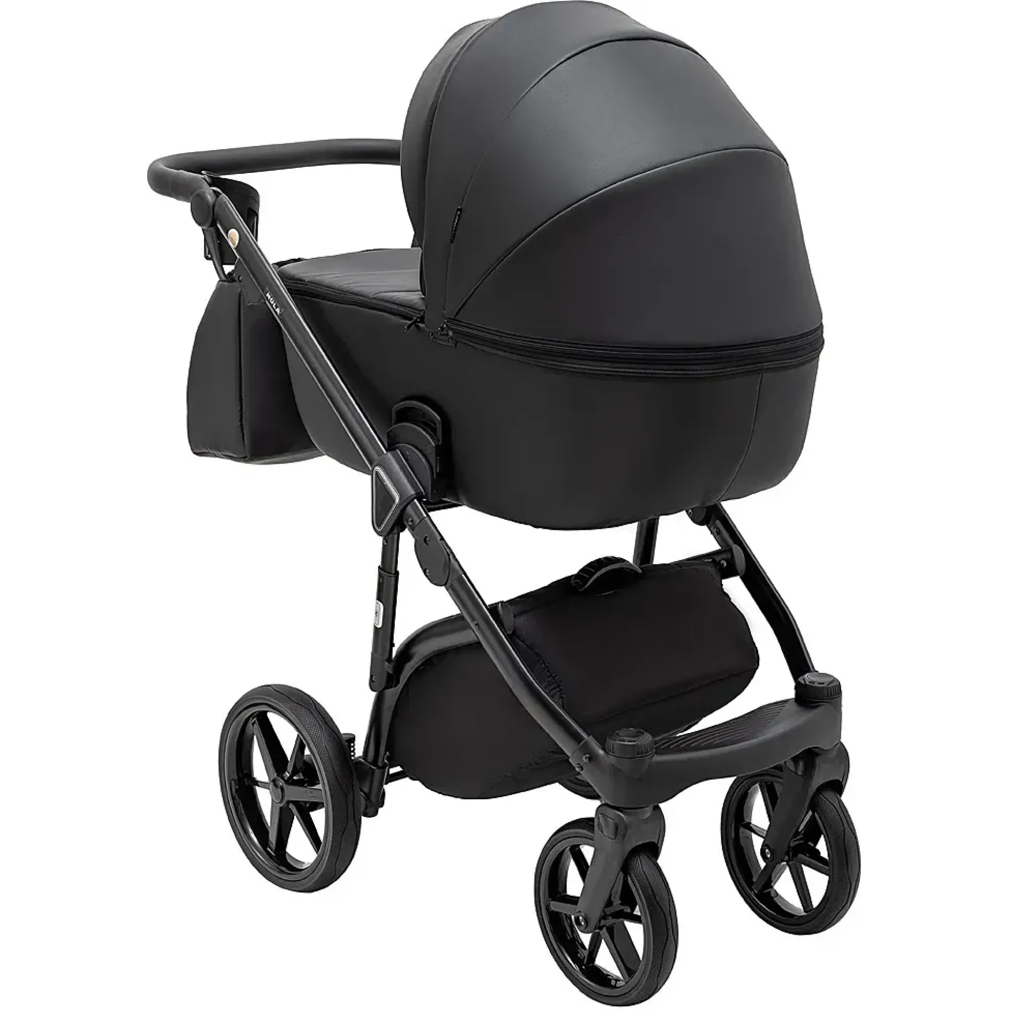 Коляска 2 в 1 Adamex Nola Eco SA-2 чорний