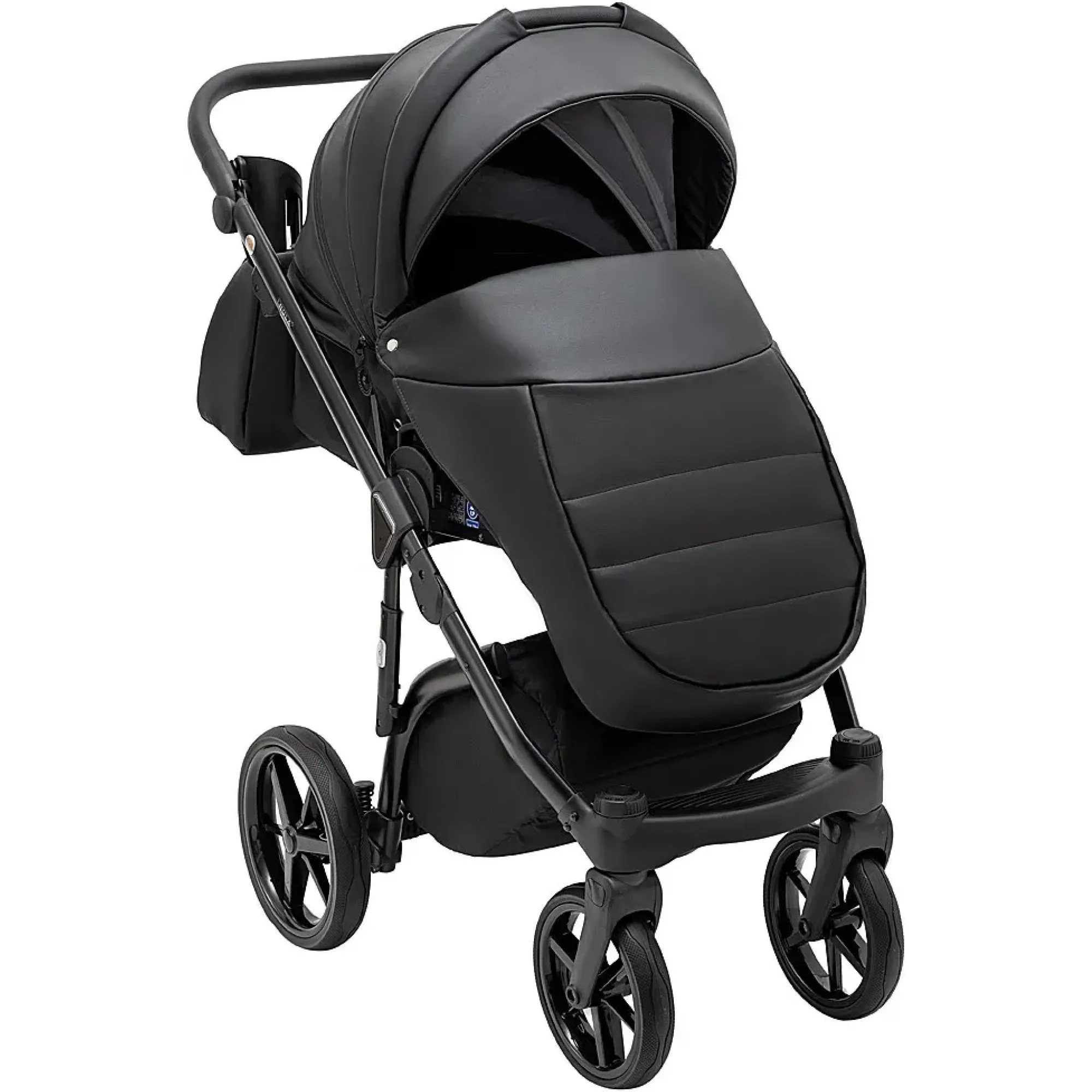 Коляска 2 в 1 Adamex Nola Eco SA-2 чорний