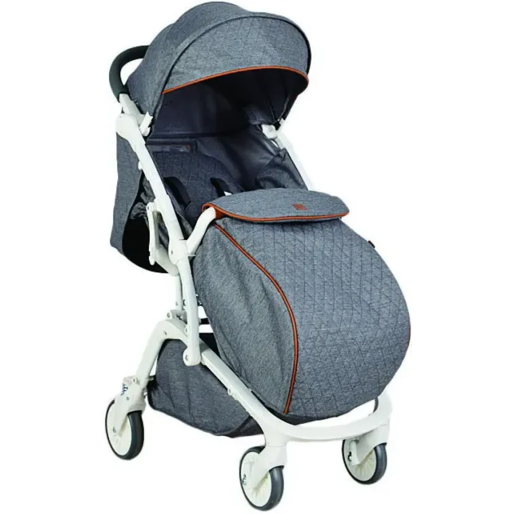 Коляска Quatro MAXI 14 сірий джинс