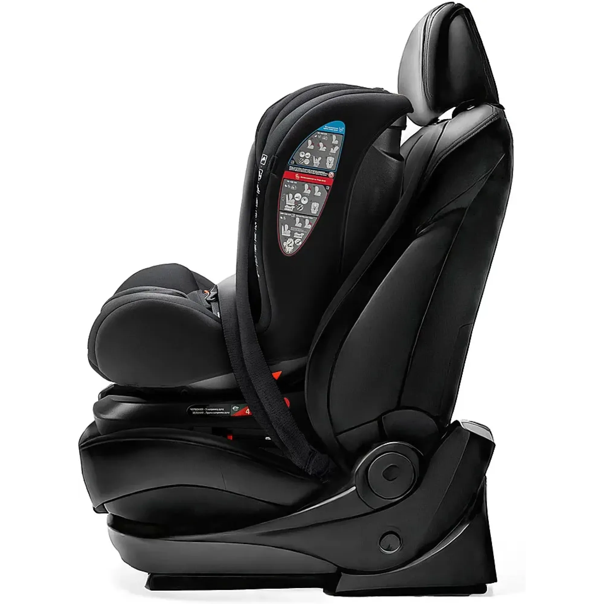 Автокрісло Bair Uno 360 i-size Iso-fix TB-01 total black