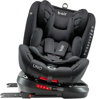 Автокрісло Bair Uno 360 i-size Iso-fix TB-01 total black