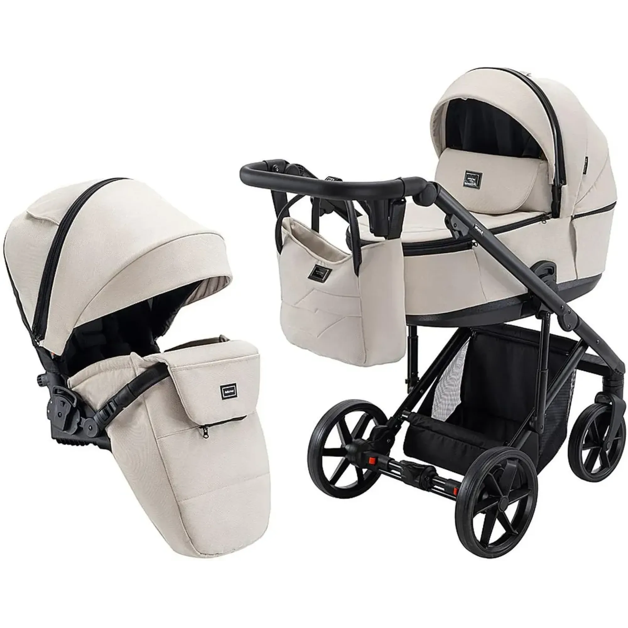 Коляска 2 в 1 Adamex Dolce Lux TK-161