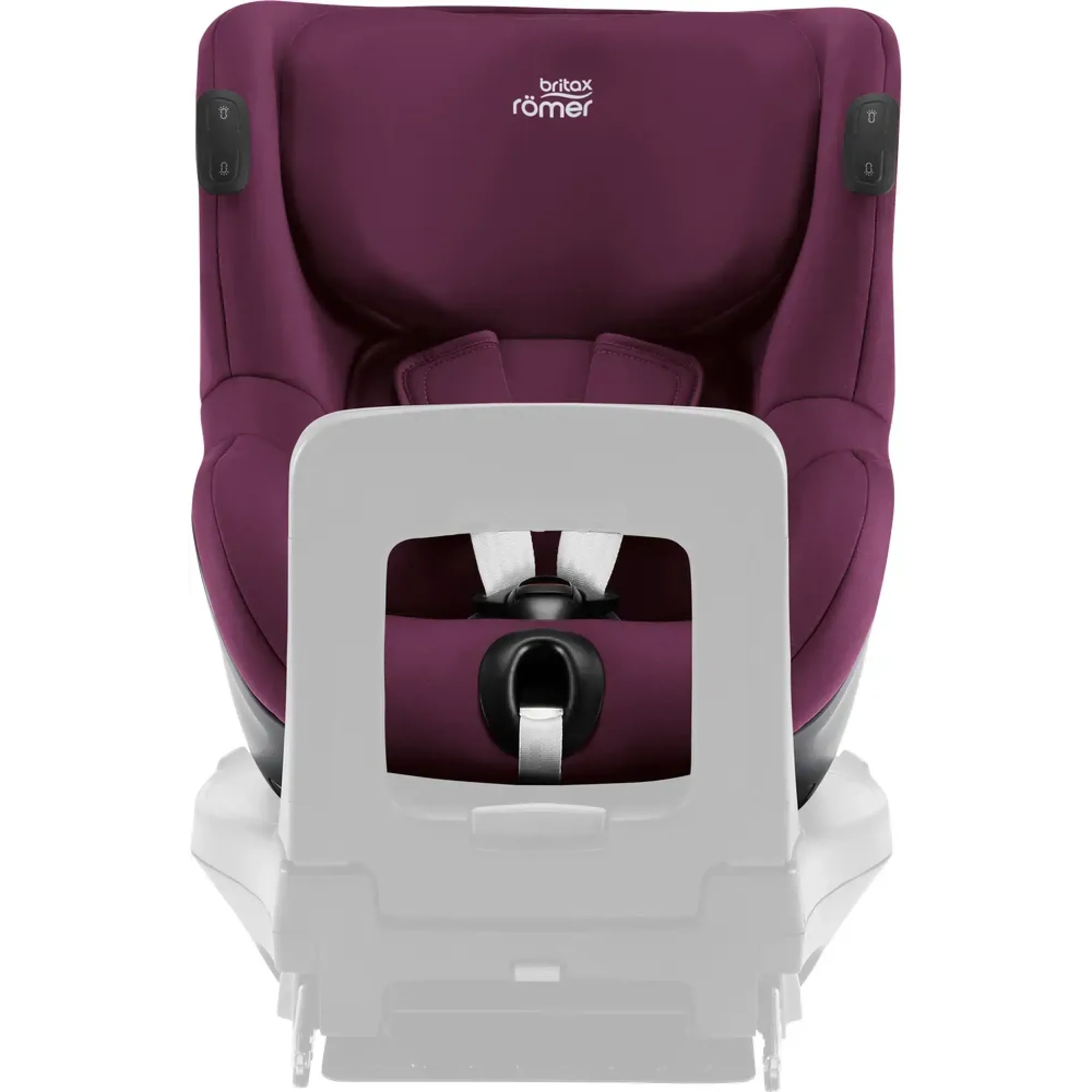 Автокрісло Britax-Romer Dualfix iSense Burgundy Red