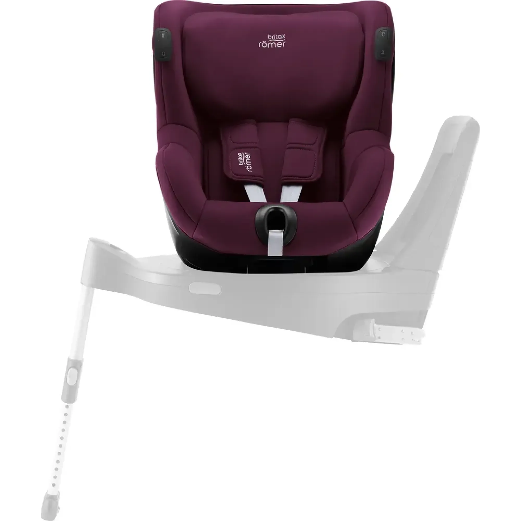 Автокрісло Britax-Romer Dualfix iSense Burgundy Red