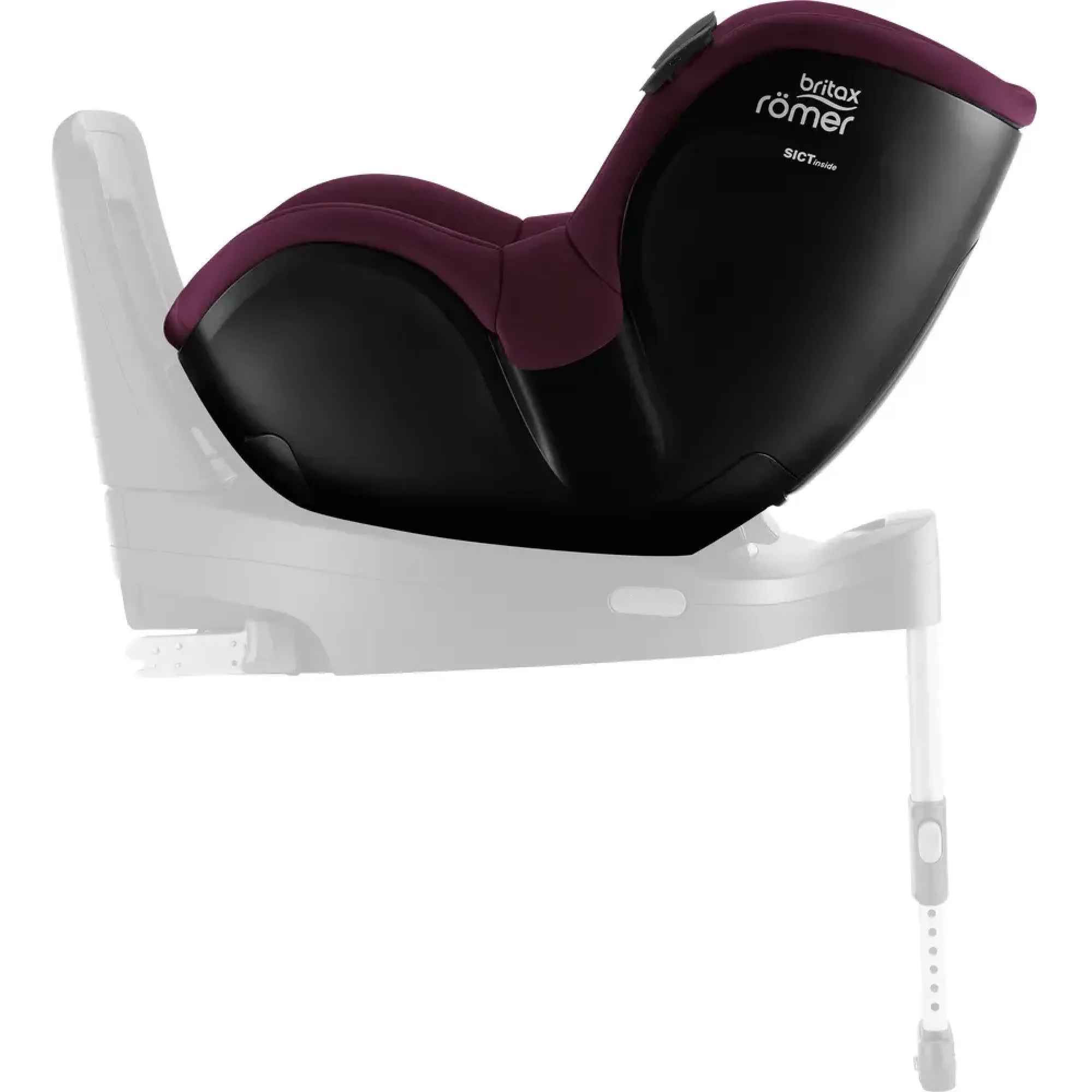 Автокрісло Britax-Romer Dualfix iSense Burgundy Red