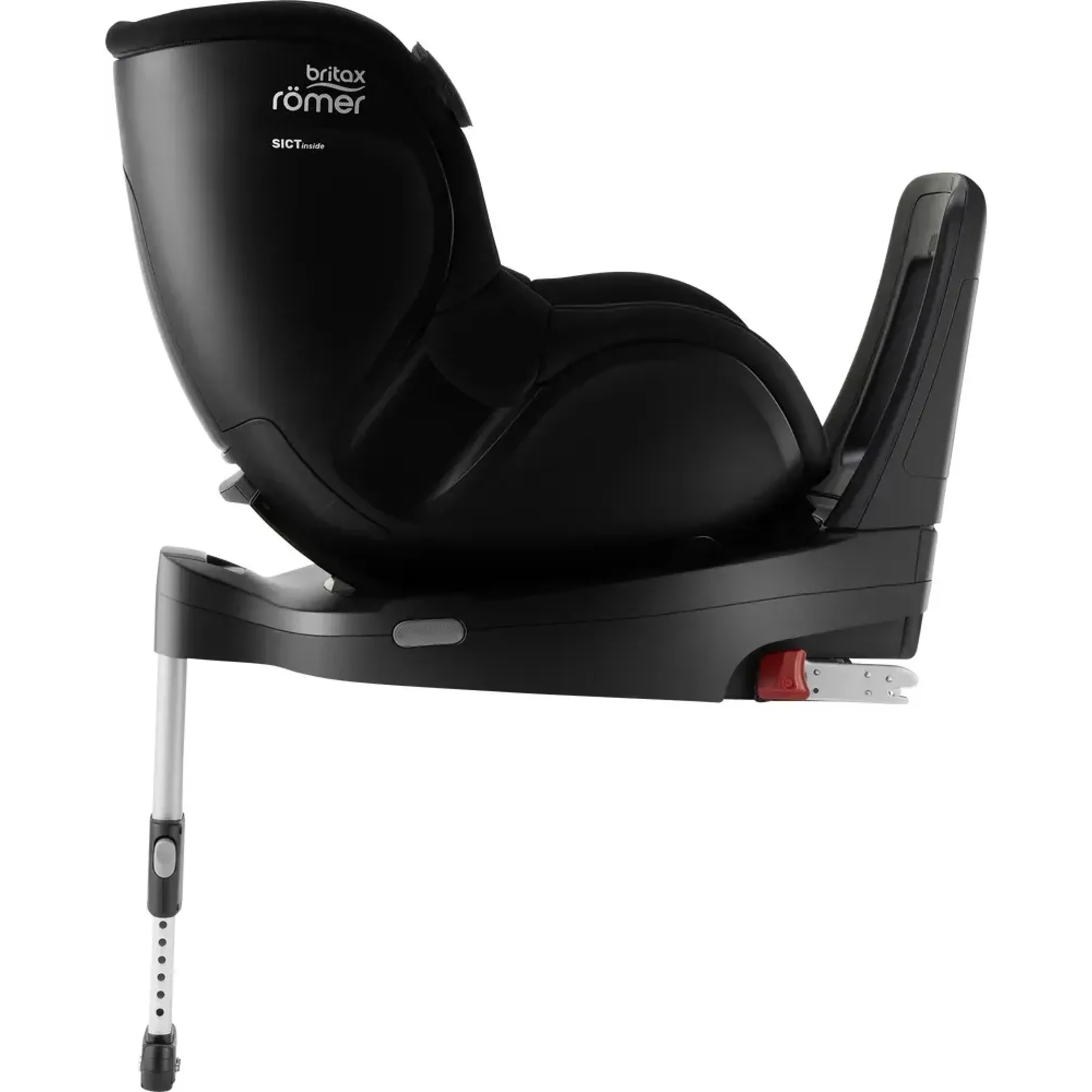 Автокрісло Britax-Romer Dualfix iSense Space Black з платформою Flex Base iSense