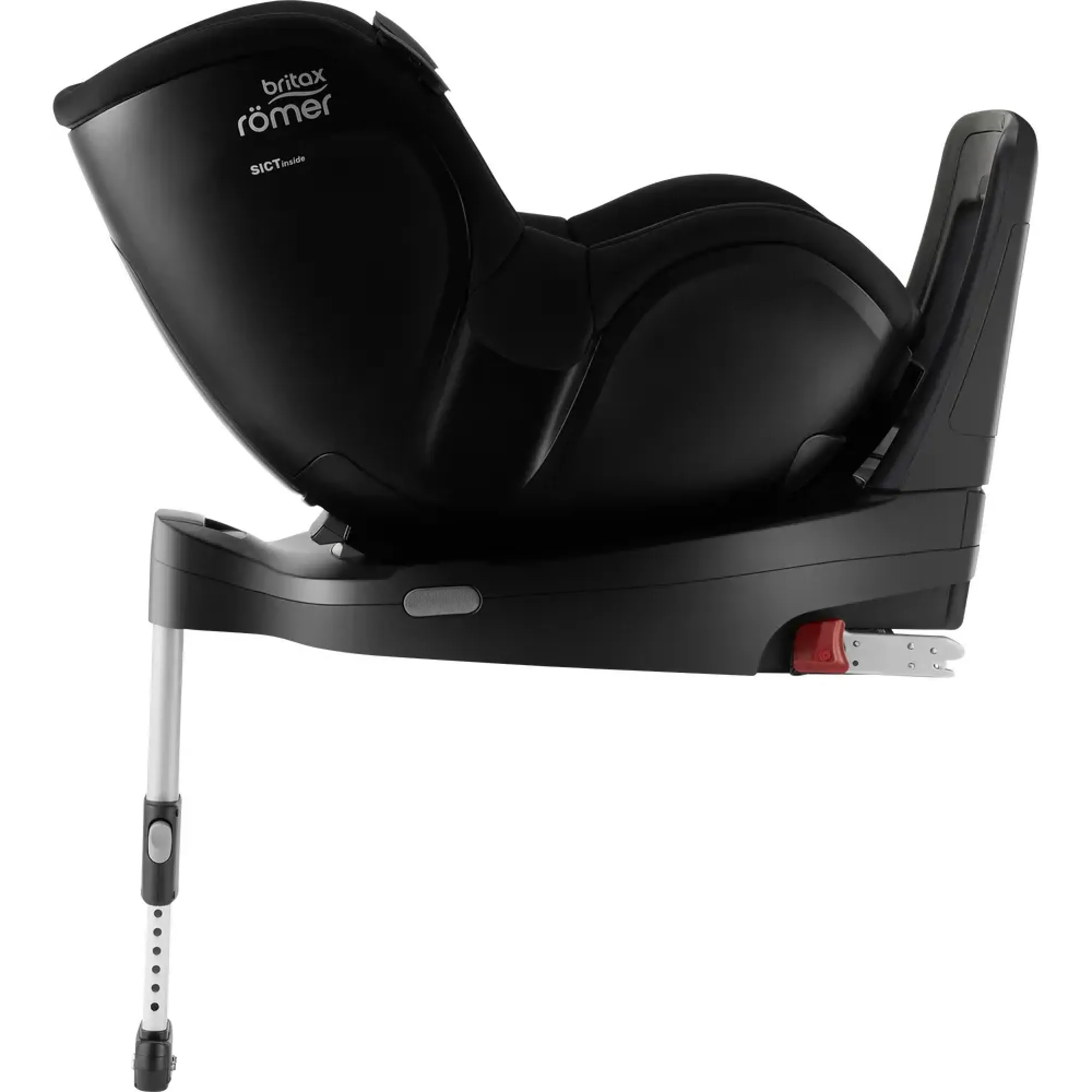 Автокрісло Britax-Romer Dualfix iSense Space Black з платформою Flex Base iSense