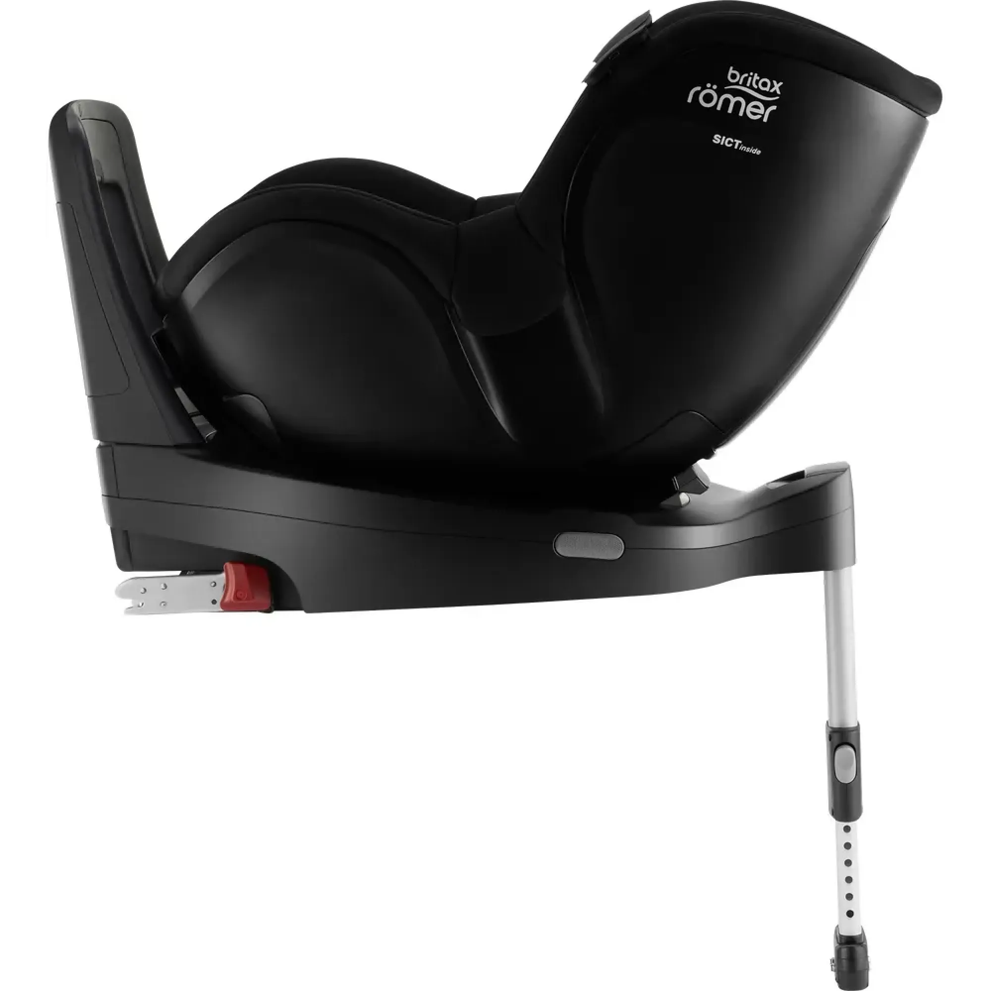 Автокрісло Britax-Romer Dualfix iSense Space Black з платформою Flex Base iSense