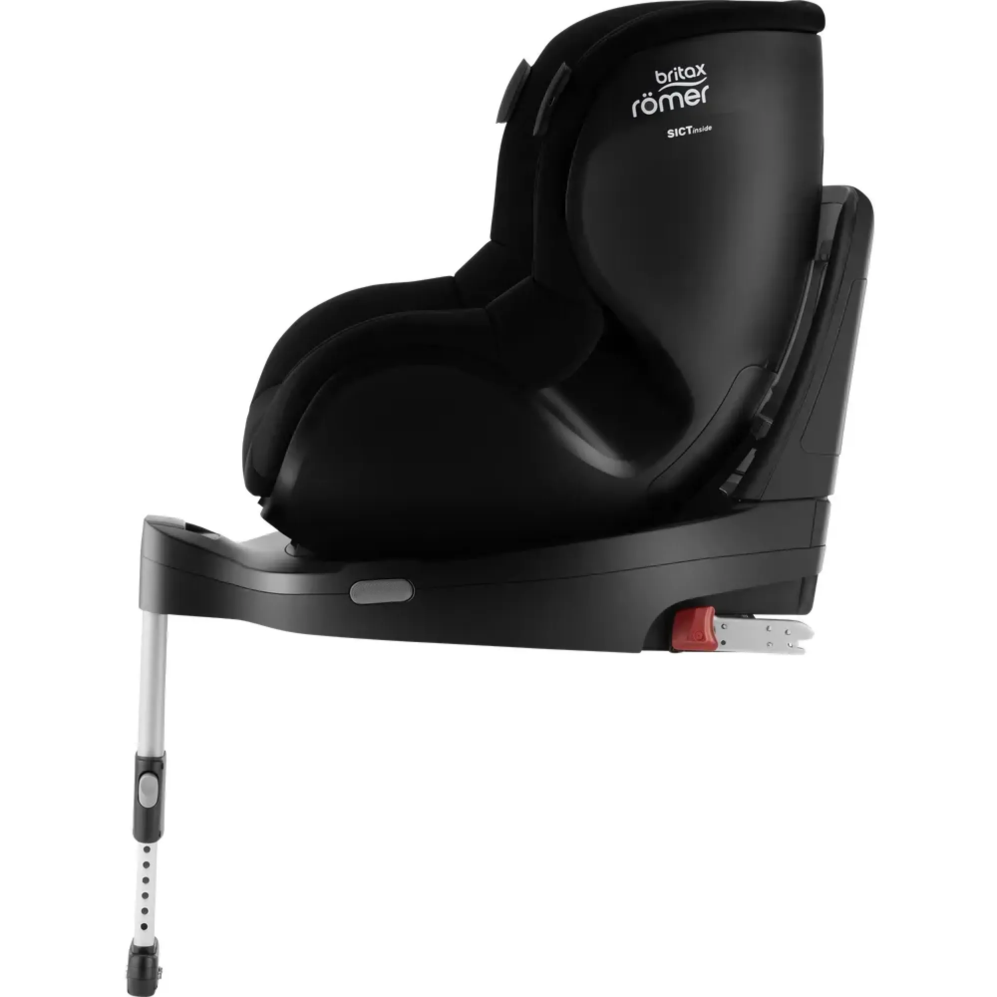 Автокрісло Britax-Romer Dualfix iSense Space Black з платформою Flex Base iSense