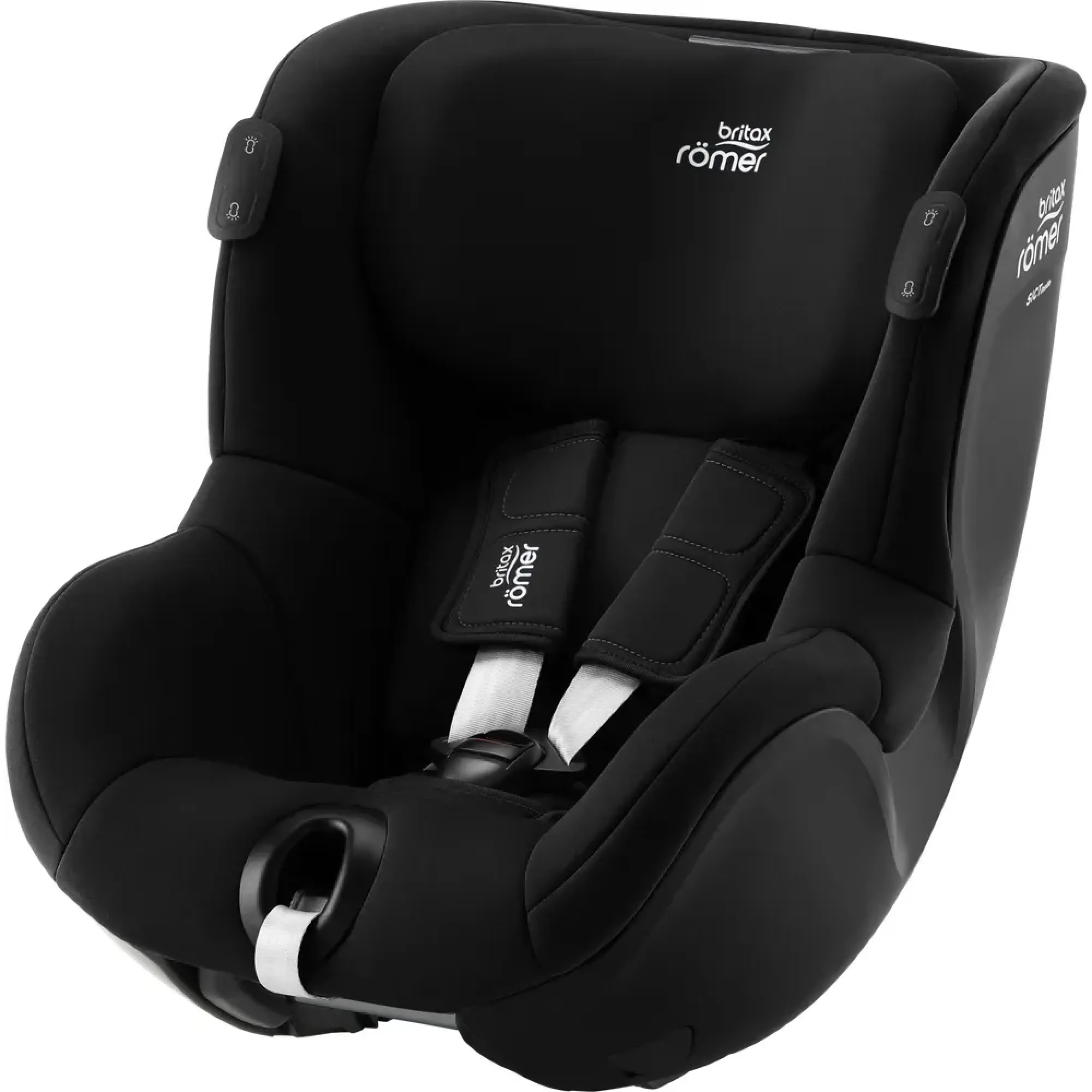 Автокрісло Britax-Romer Dualfix iSense Space Black з платформою Flex Base iSense