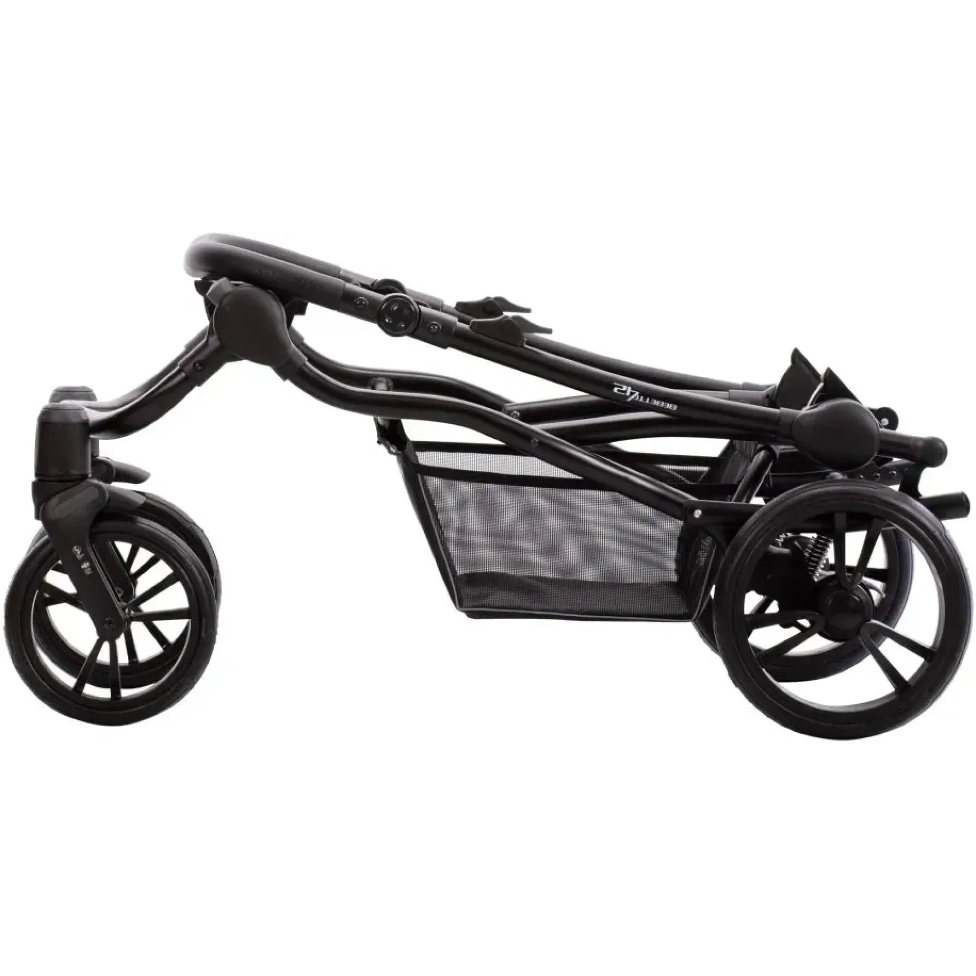 Коляска 2в1 для двійні Bebetto B 42 PRO 24 Чорний