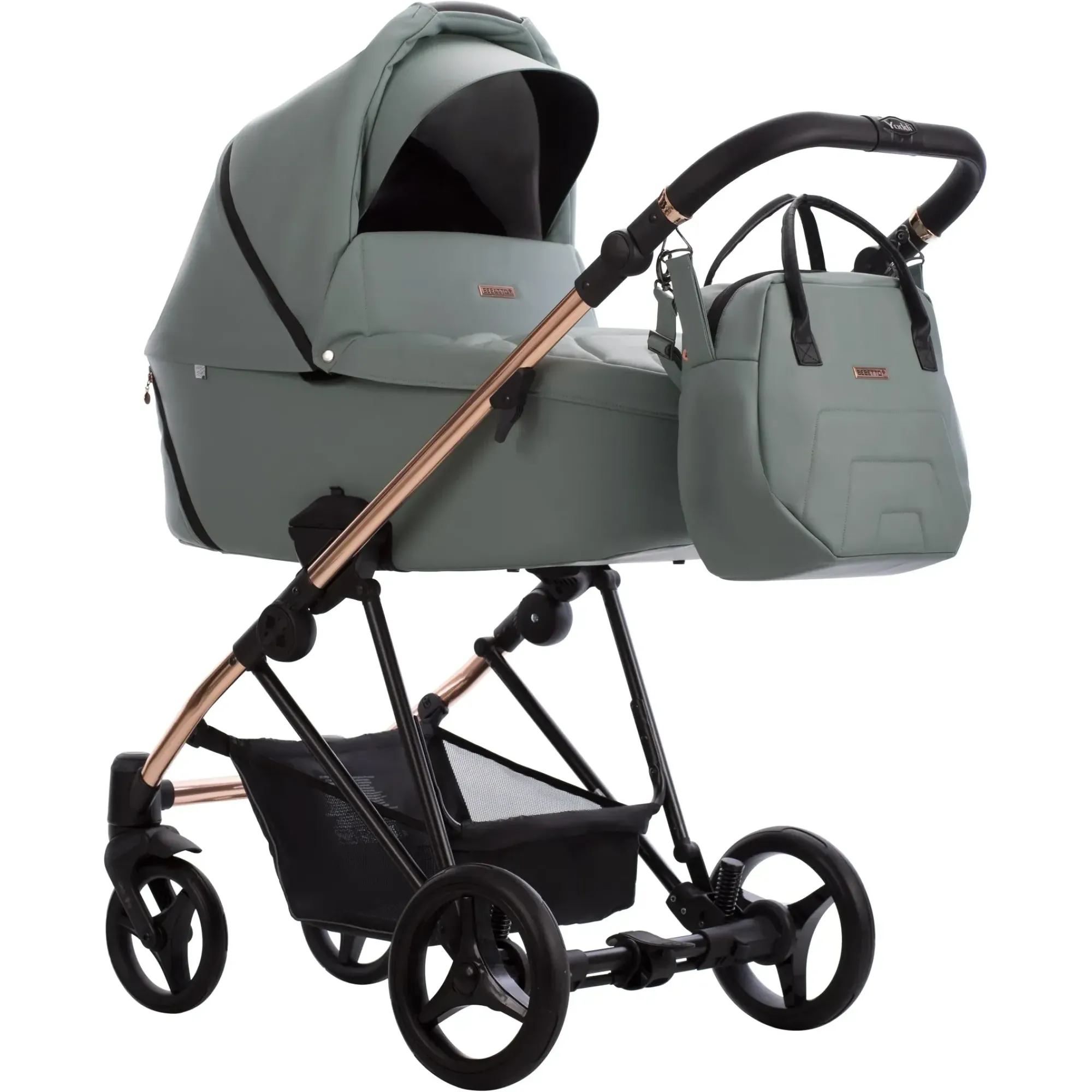 Коляска 2в1 Bebetto Yoddi Premium Stela 03