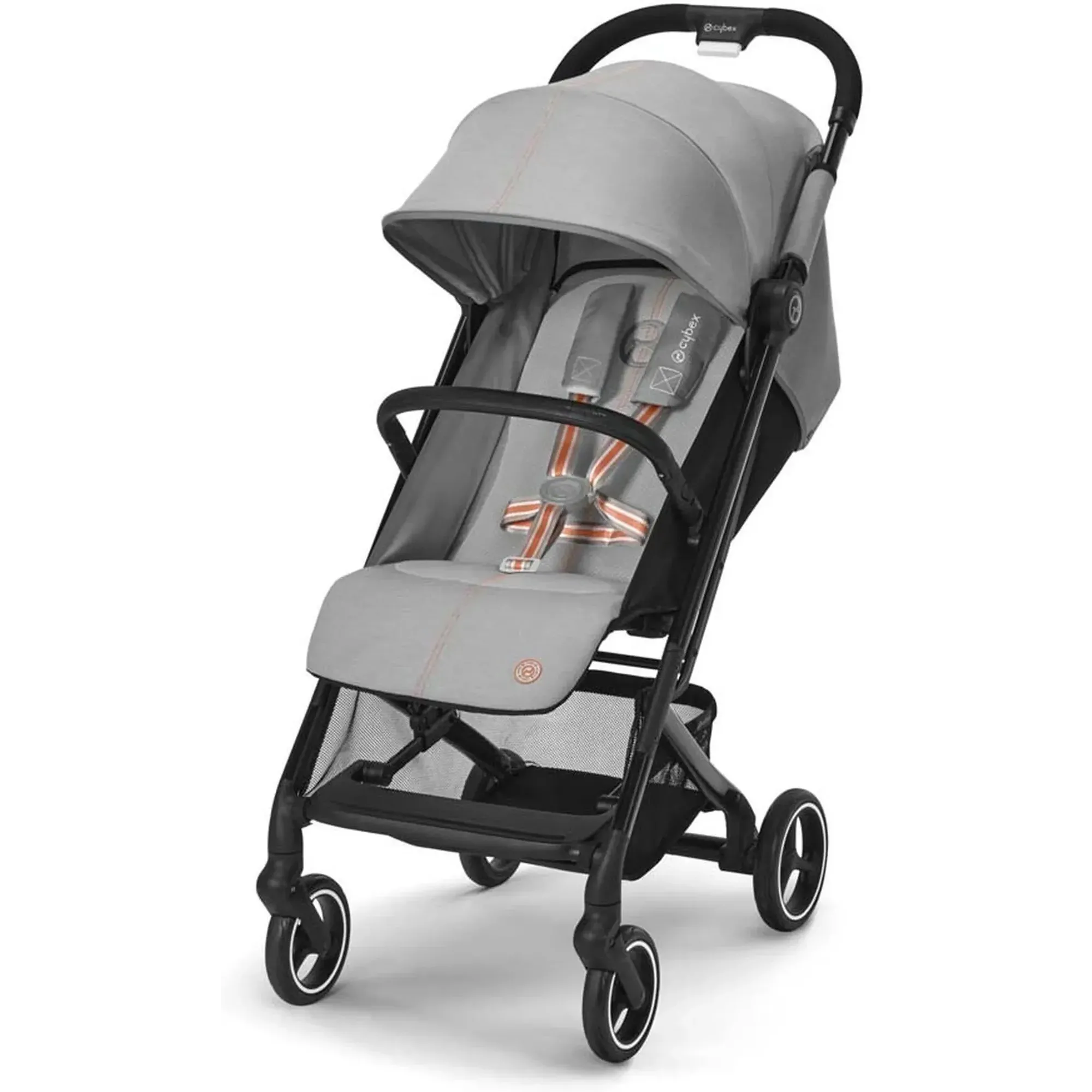 Прогулянкова коляска Cybex Beezy Lava Grey (з бампером) 2023