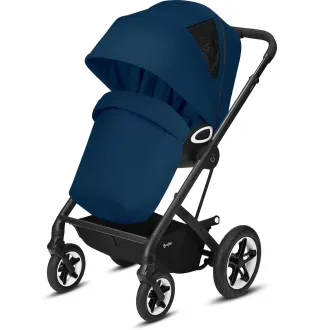 Прогулянкова коляска Cybex Talos S Magnolia Pink purple (з бампером)