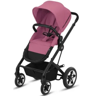Прогулянкова коляска Cybex Talos S Magnolia Pink purple (з бампером)