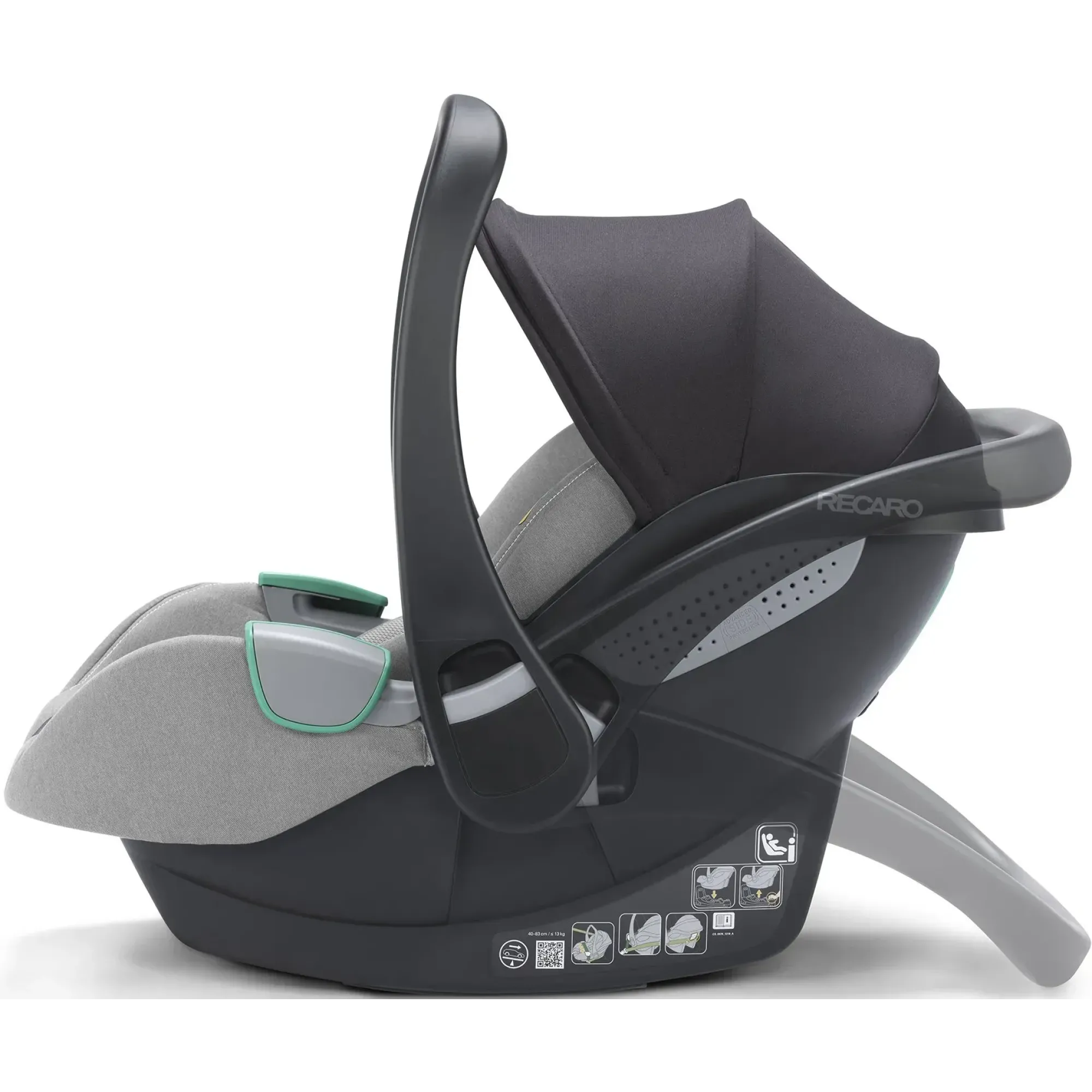 Автокресло Recaro Avan Carbon Grey