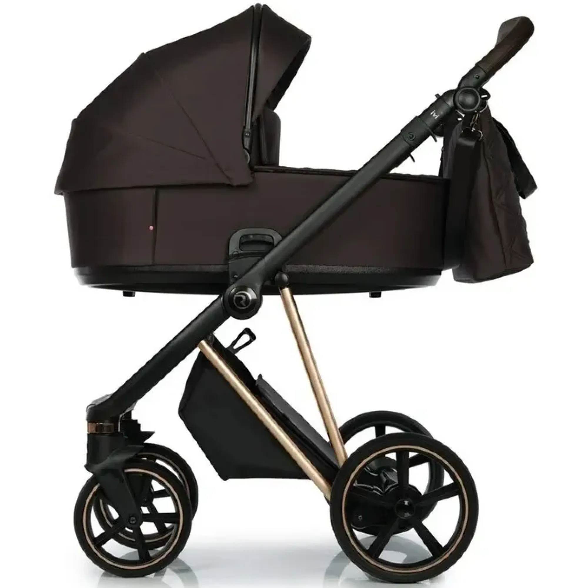 Коляска 2в1 Roan Ivi 2.0 Choco Rose Gold