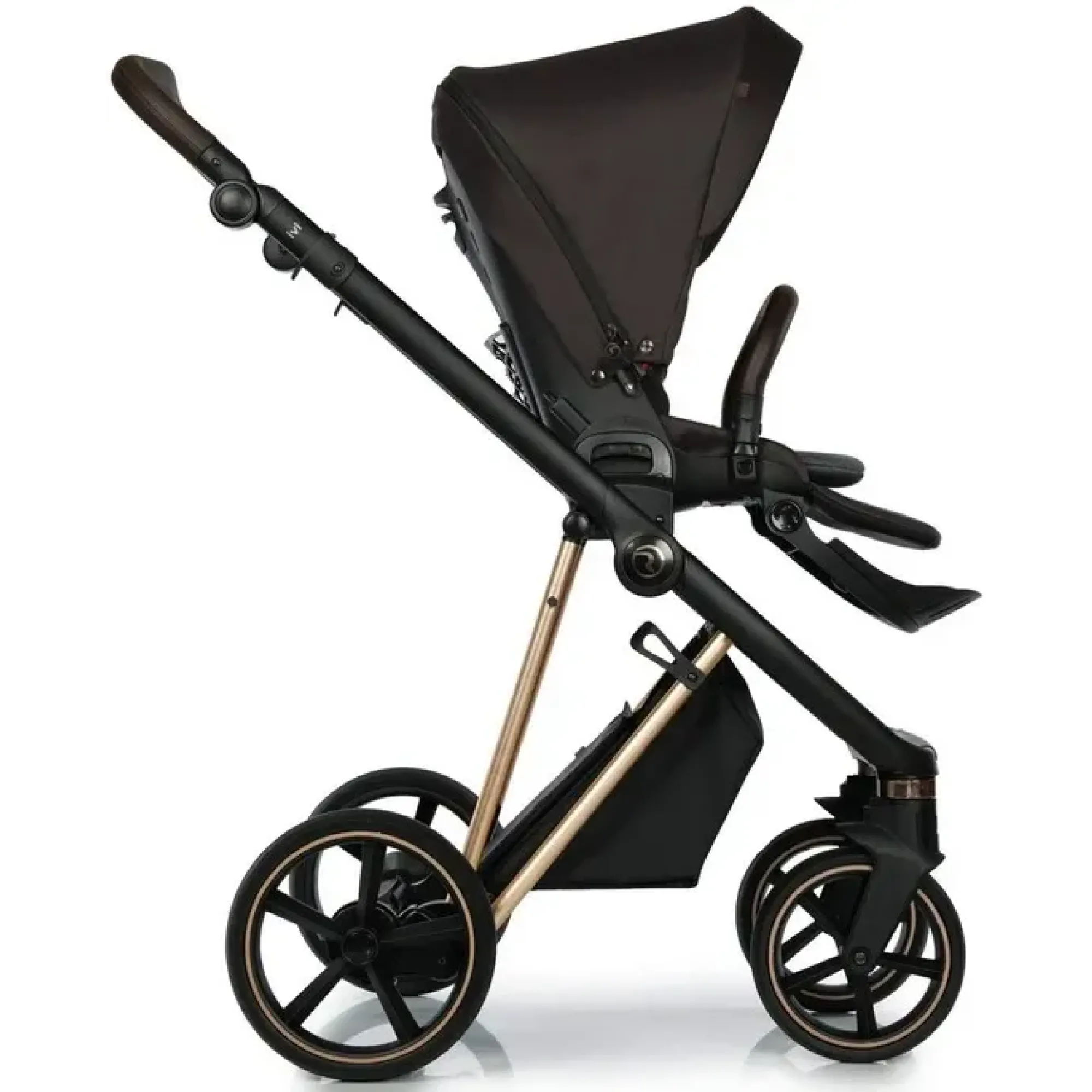 Коляска 2в1 Roan Ivi 2.0 Choco Rose Gold