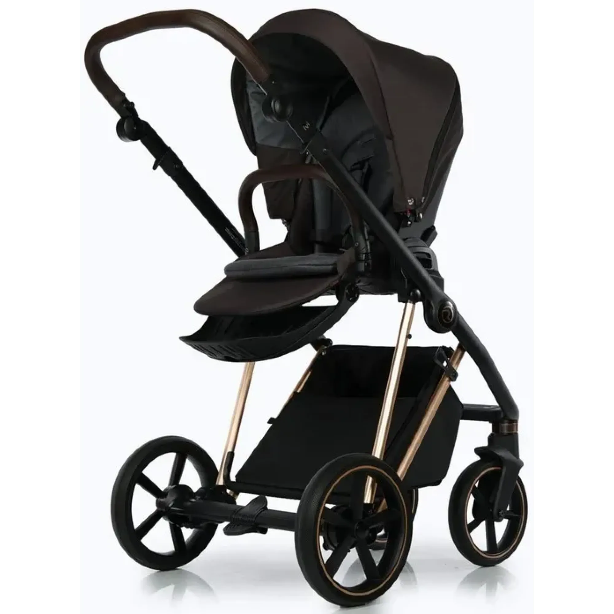 Коляска 2в1 Roan Ivi 2.0 Choco Rose Gold