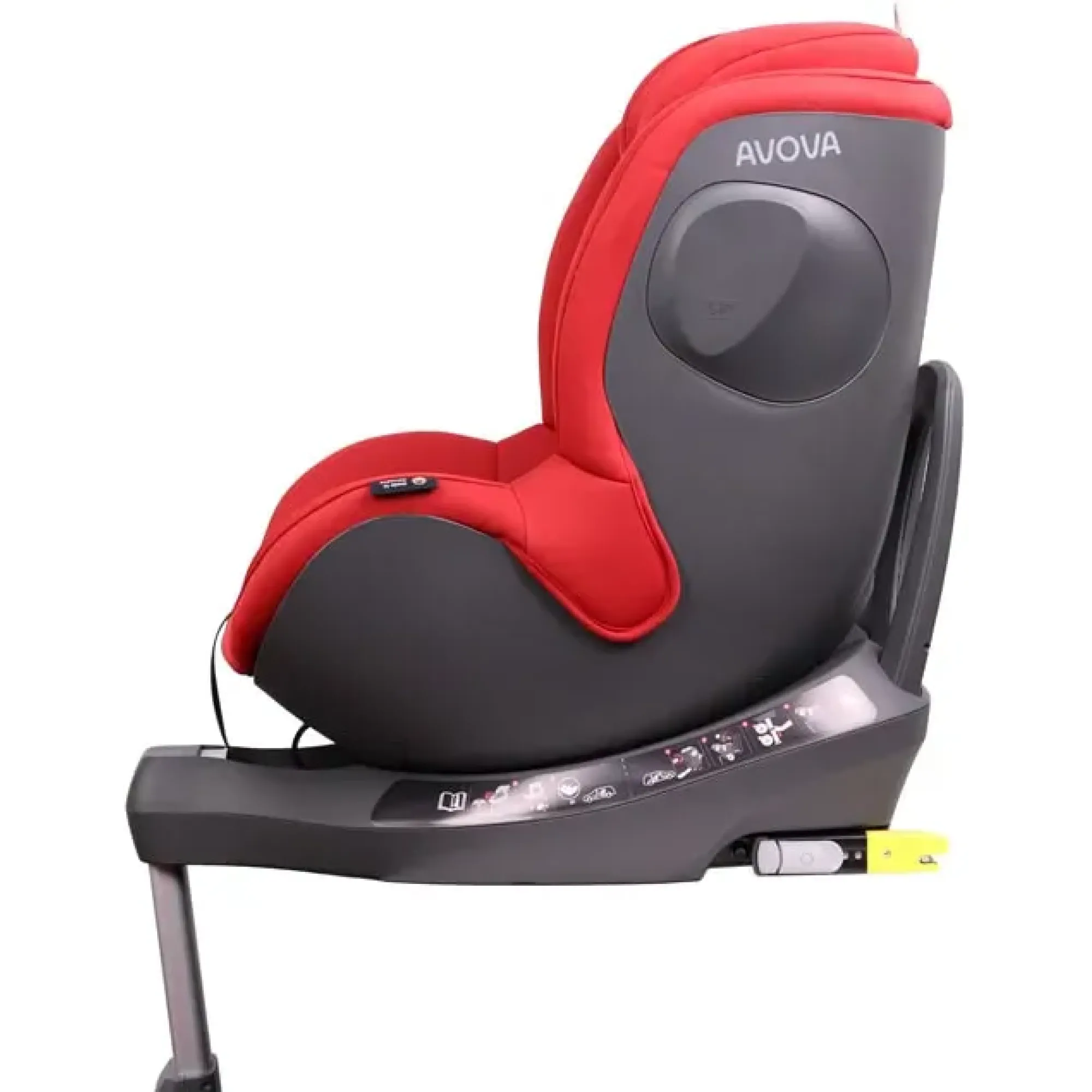 Автокрісло Avova Sperber-Fix i-Size Maple Red