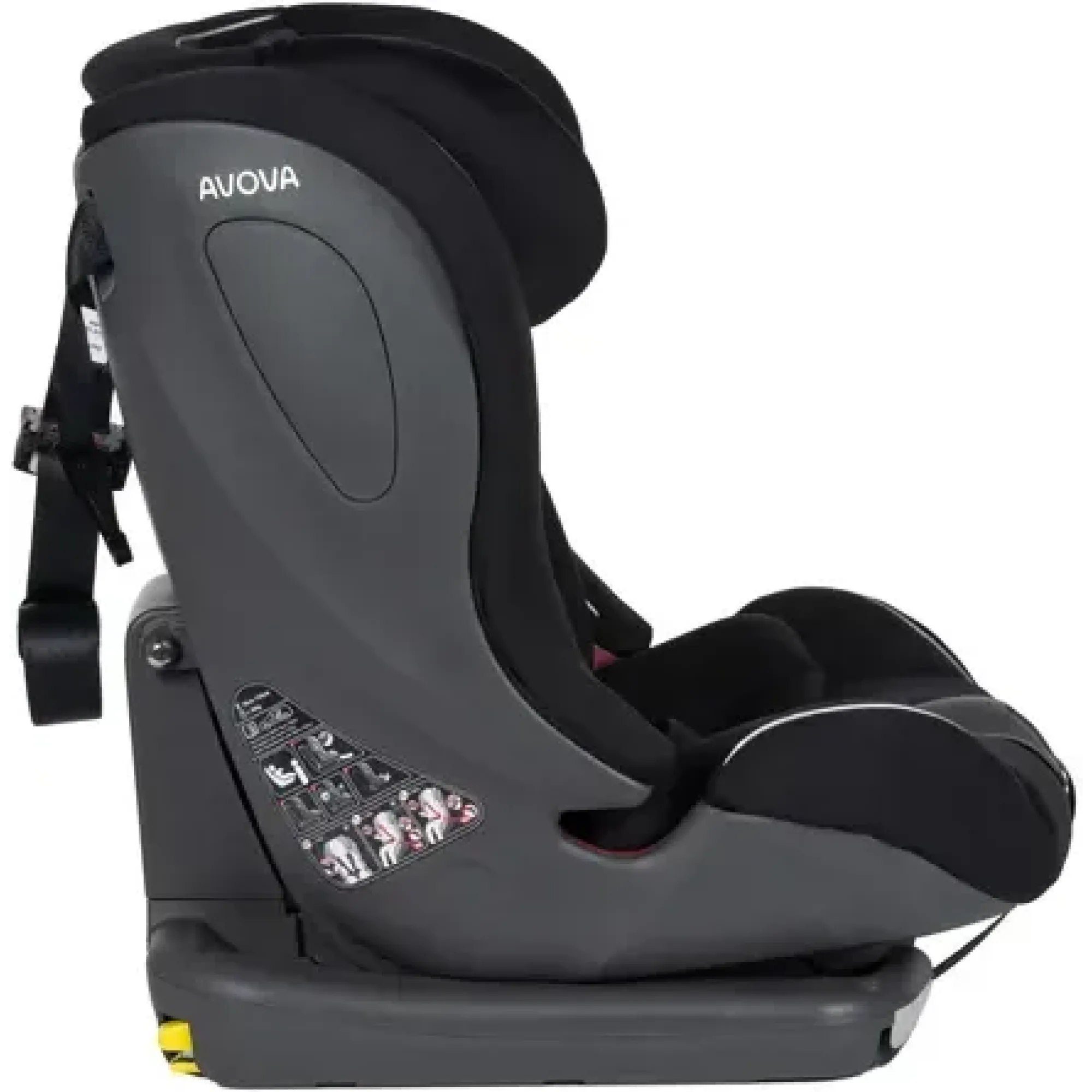 Автокрісло Avova Sperling-Fix i-Size Pearl Black