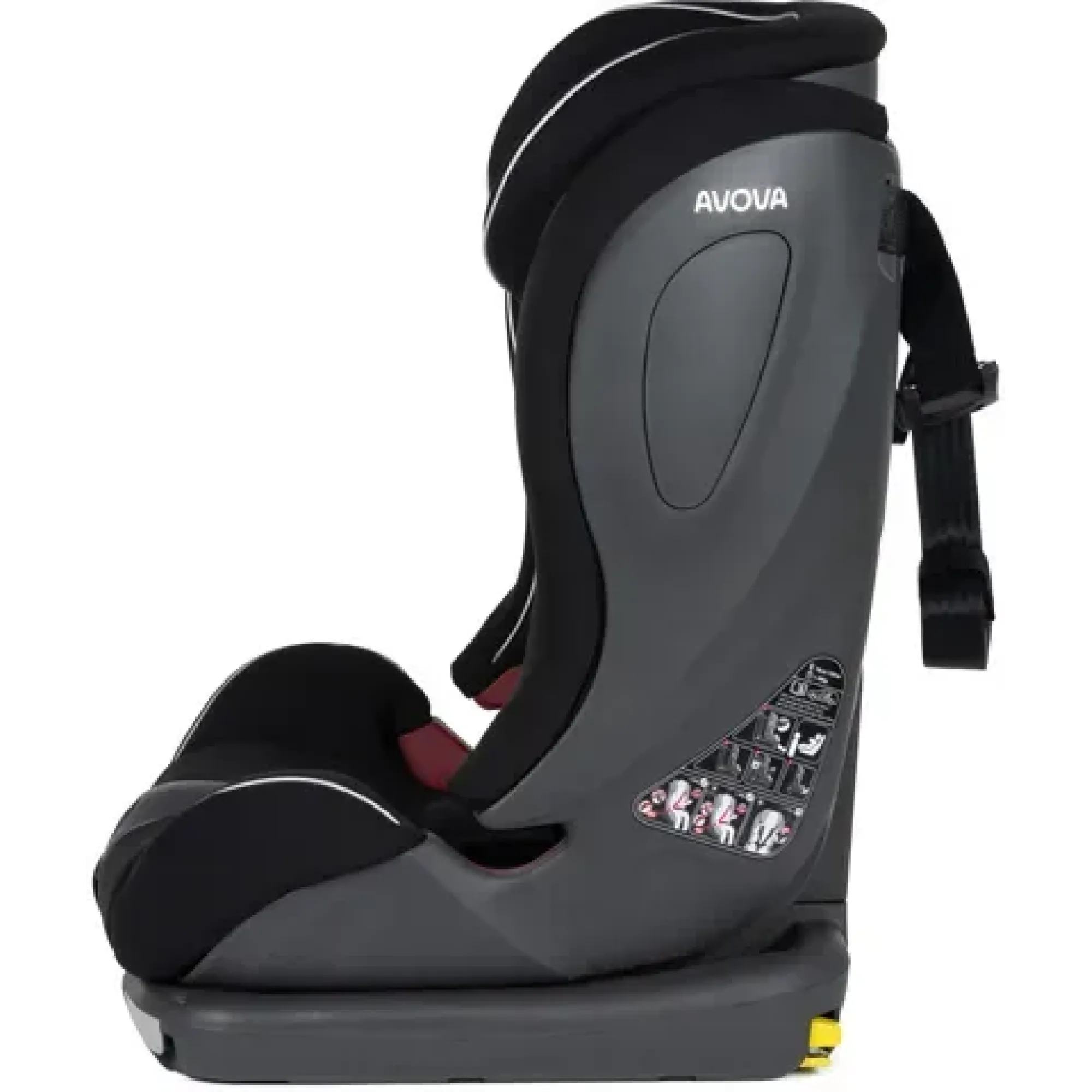 Автокрісло Avova Sperling-Fix i-Size Pearl Black