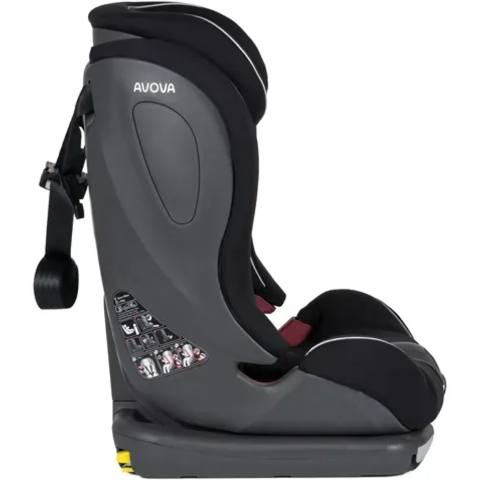 Автокрісло Avova Sperling-Fix i-Size Pearl Black