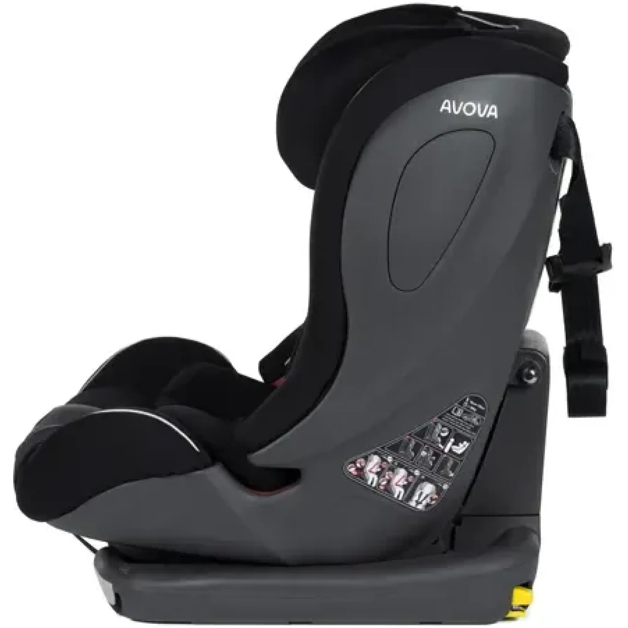 Автокрісло Avova Sperling-Fix i-Size Pearl Black