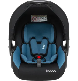 Автокресло Bair Kappa 0+ DK 2924 Черный / Темно-бирюзовый
