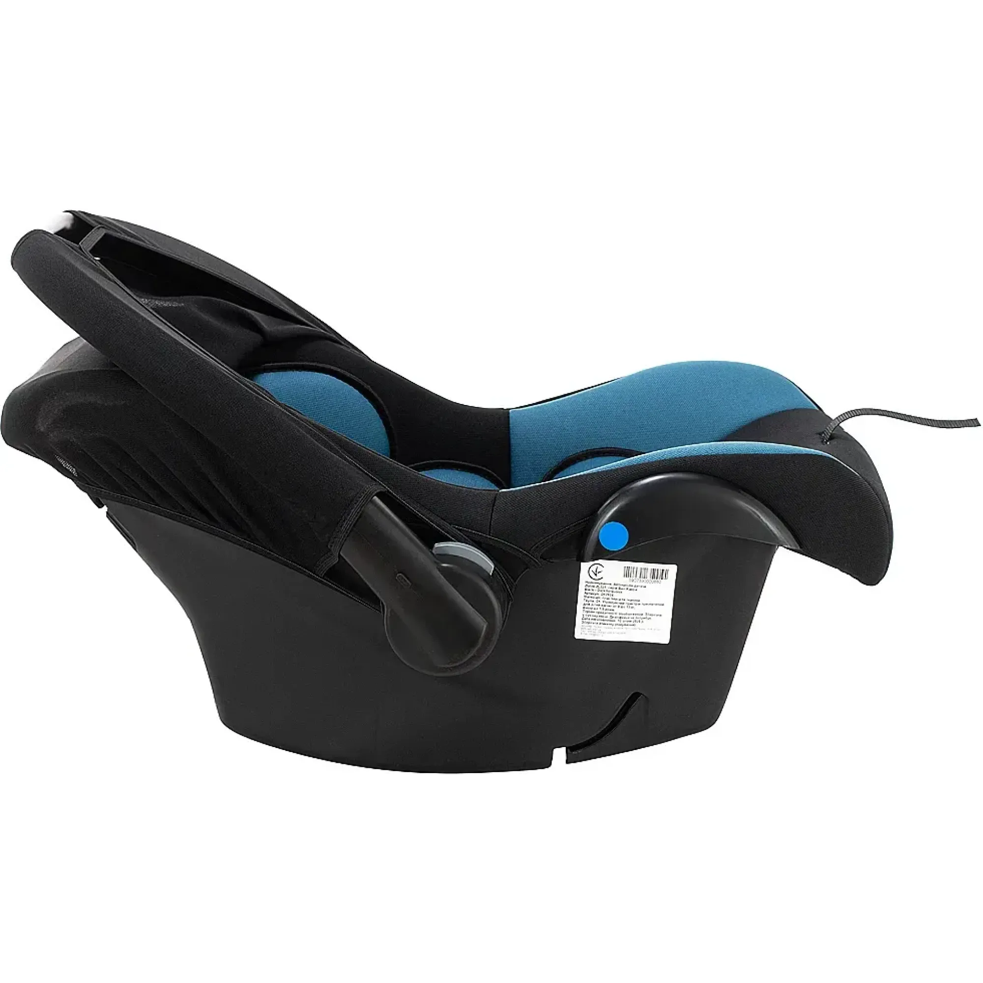 Автокресло Bair Kappa 0+ DK 2924 Черный / Темно-бирюзовый