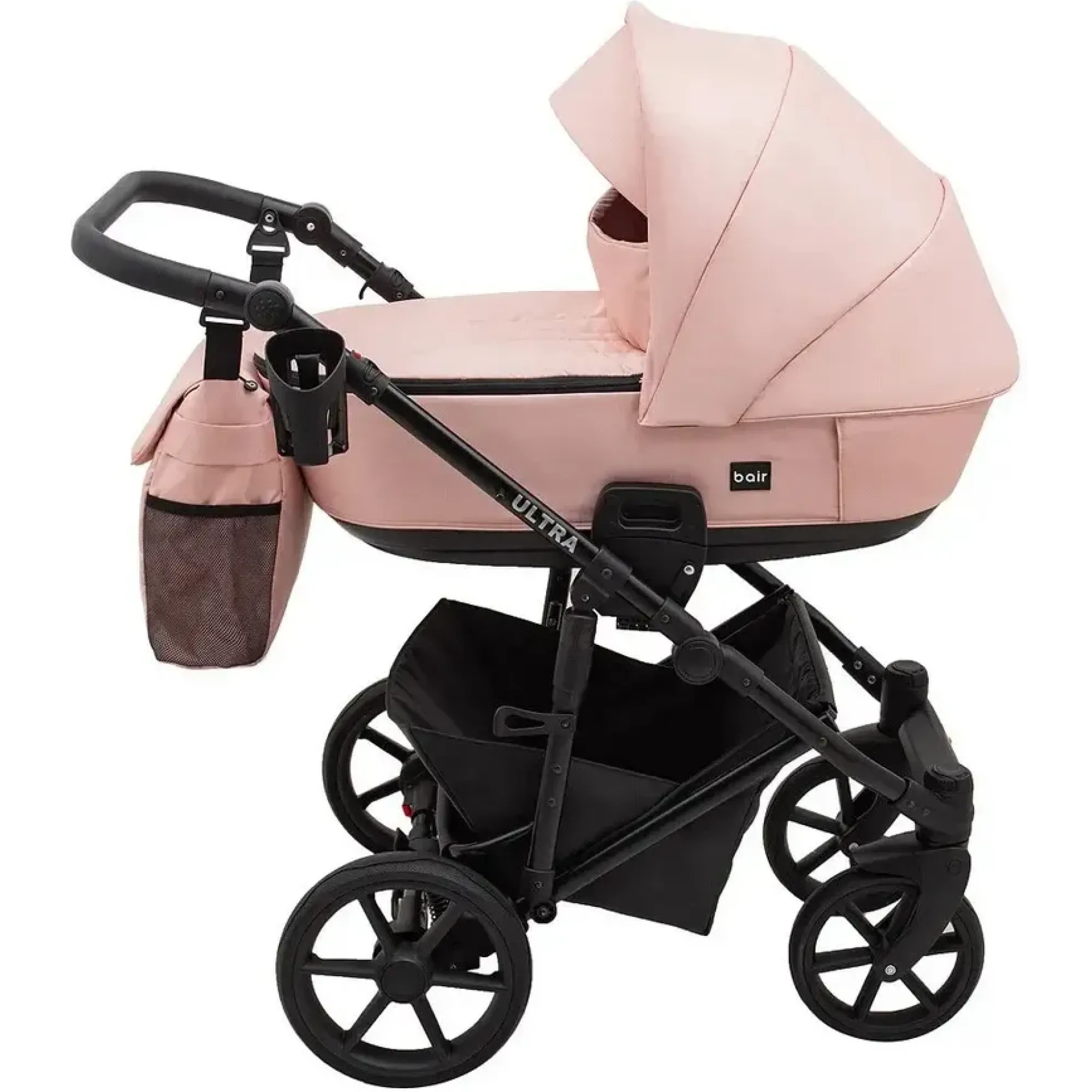Коляска 2в1 Bair Ultra Soft U-829 Рожевий