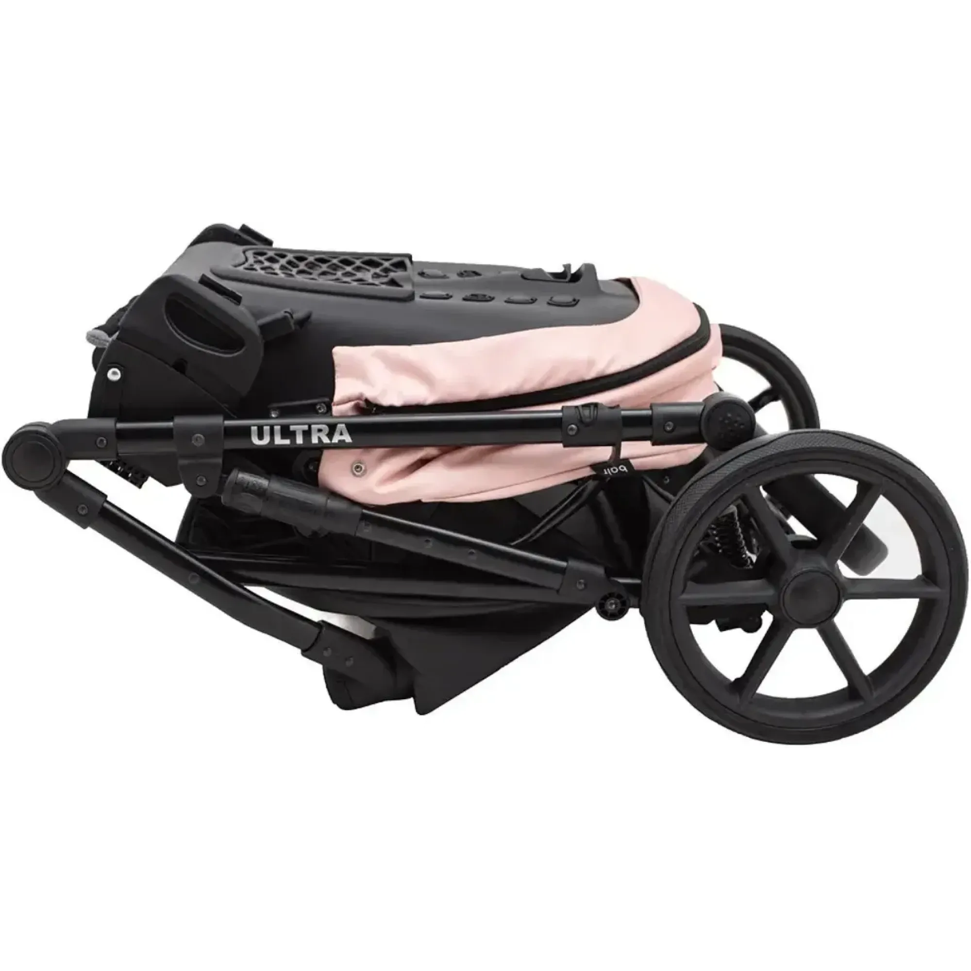 Коляска 2в1 Bair Ultra Soft U-829 Рожевий