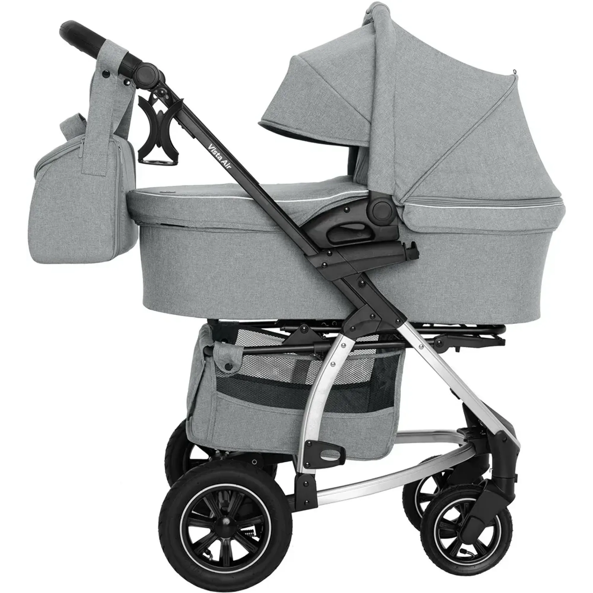 Коляска 2в1 Carrello Vista Air CRL-6506 Shark Gray
