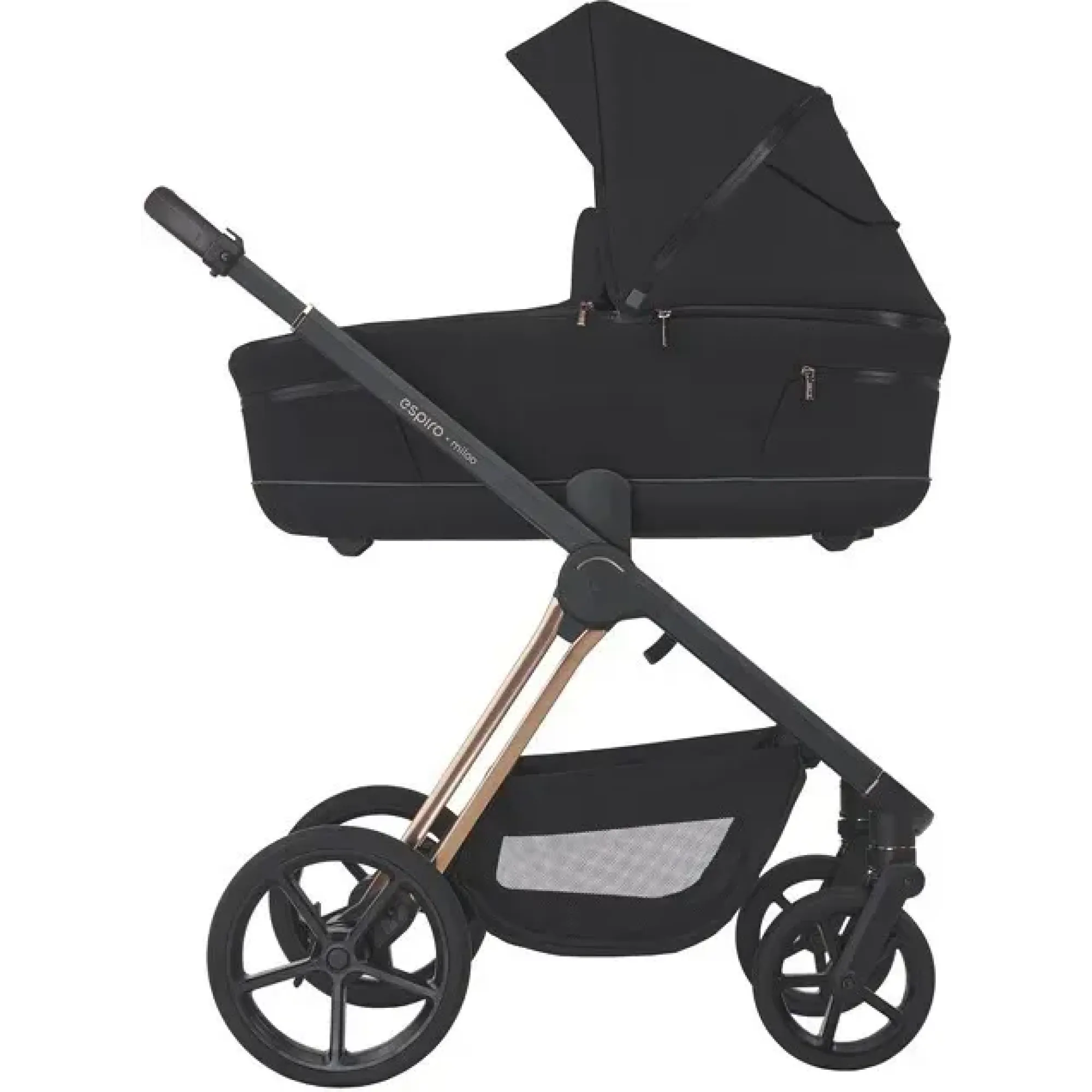 Коляска 2в1 Espiro Miloo 10 Diamond Black