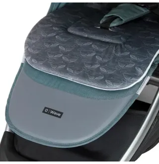 Прогулянкова коляска Espiro Wave 2022 107 Silver Gray