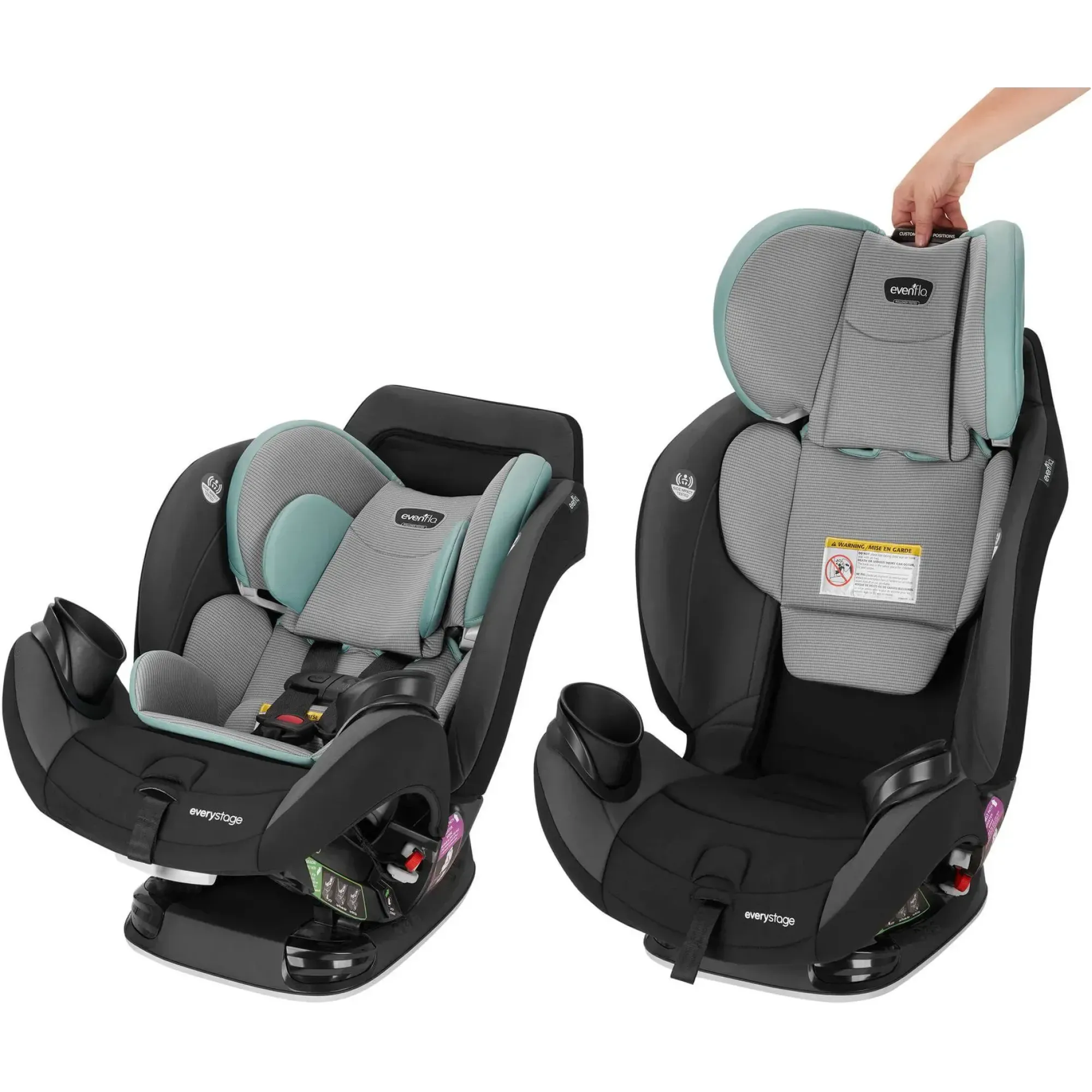 Автокрісло Evenflo EveryStage LX Nova з мех. дотягуванням ременів