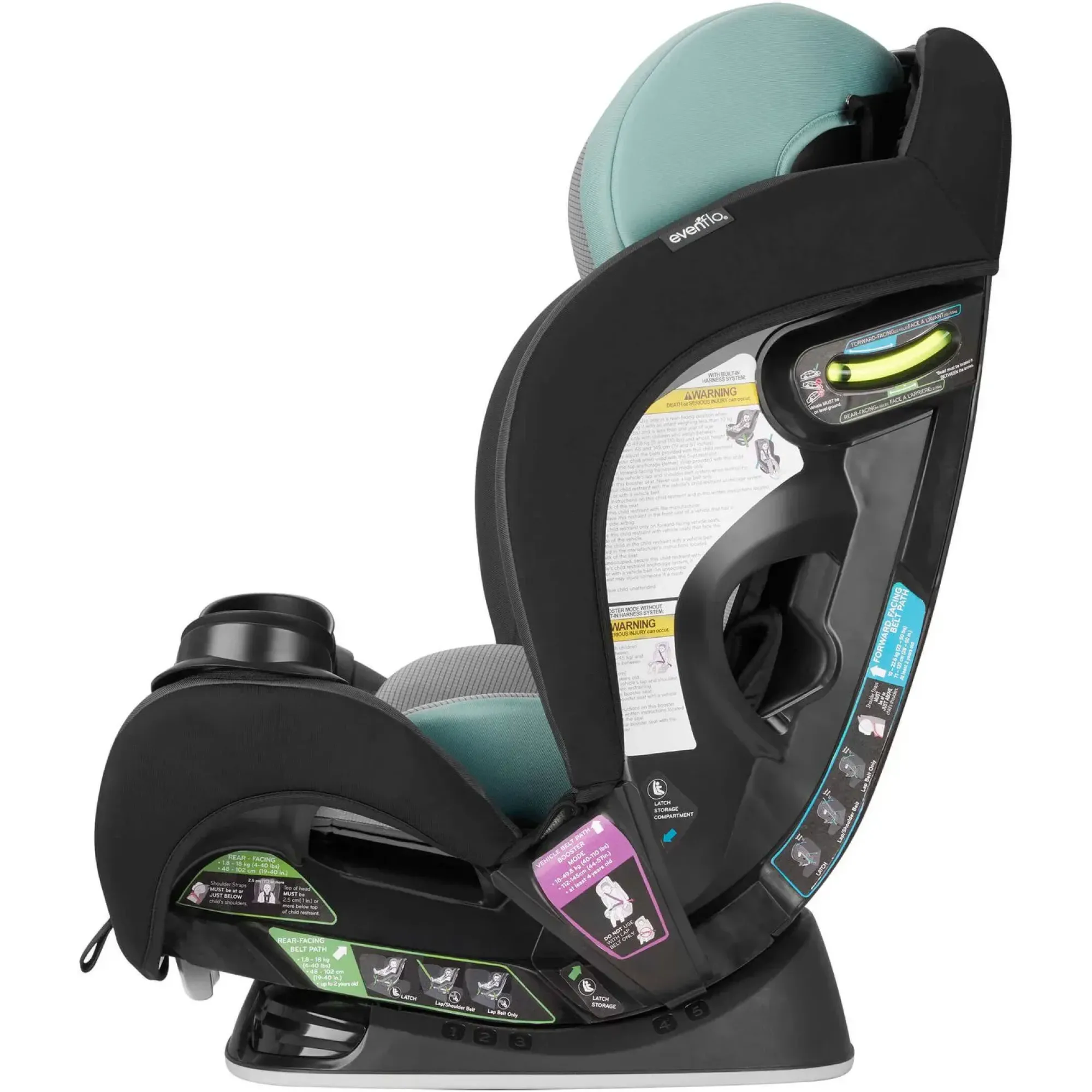 Автокрісло Evenflo EveryStage LX Nova з мех. дотягуванням ременів