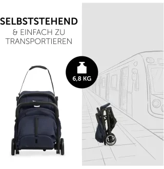 Коляска прогулянкова Hauck Travel N Care Dark Navy Blue