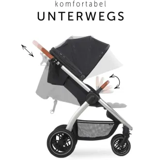 Коляска прогулянкова Hauck Uptown Melange Black