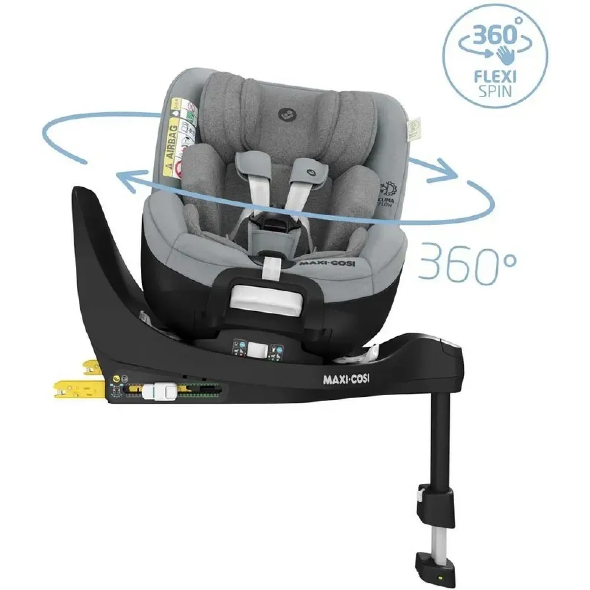 Автокрісло Maxi-Cosi Mica Pro Eco i-Size Authentic Grey