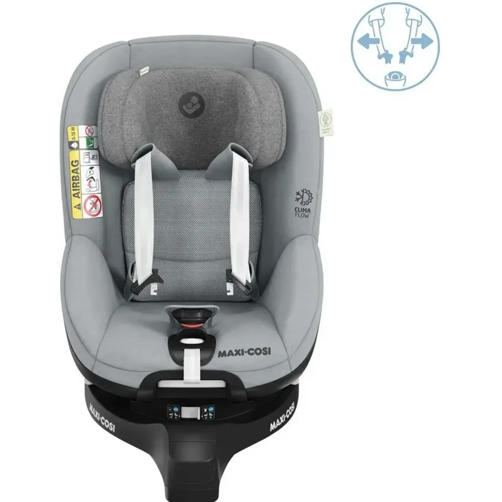 Автокрісло Maxi-Cosi Mica Pro Eco i-Size Authentic Grey