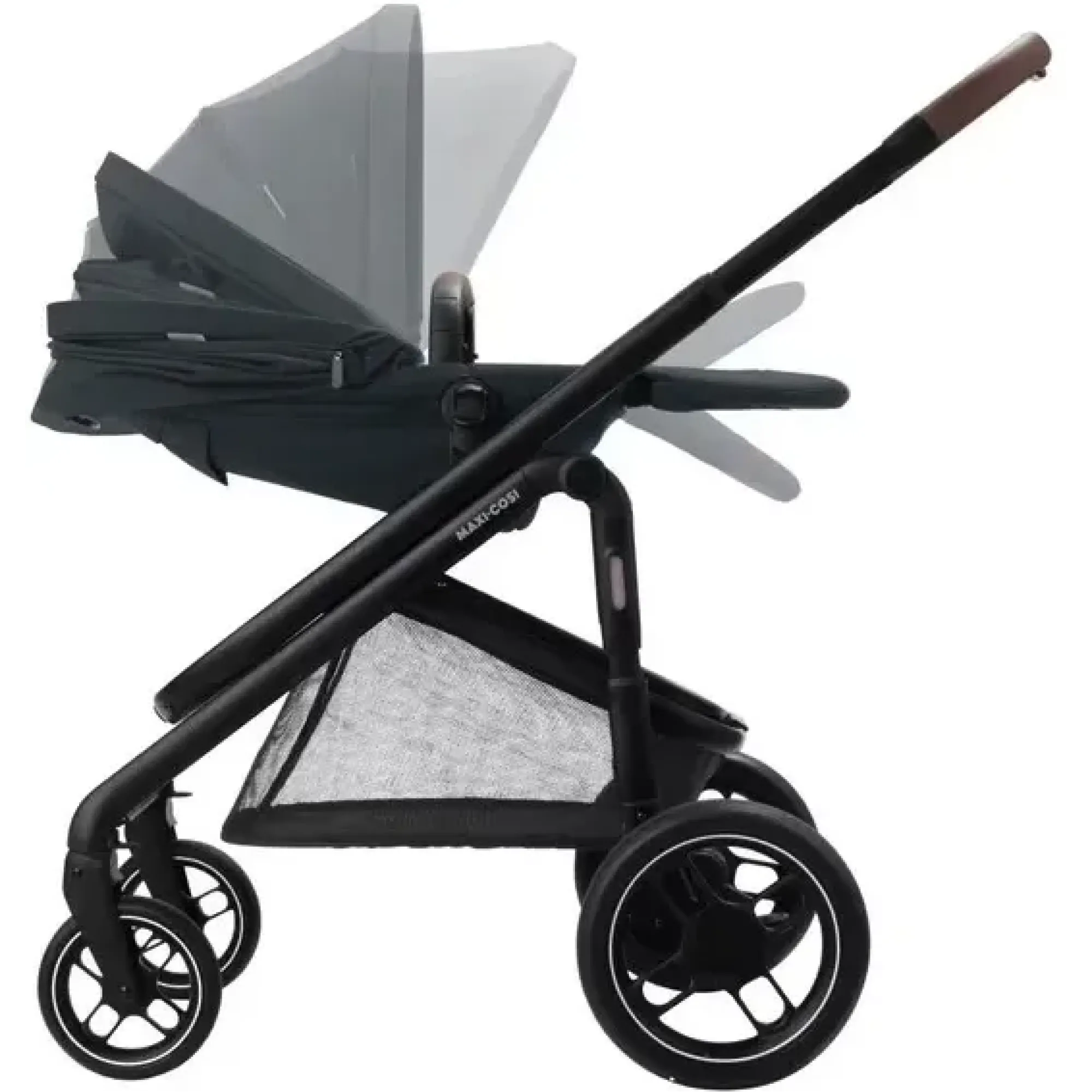 Коляска 2в1 Maxi-Cosi Plaza Plus Essential Graphite
