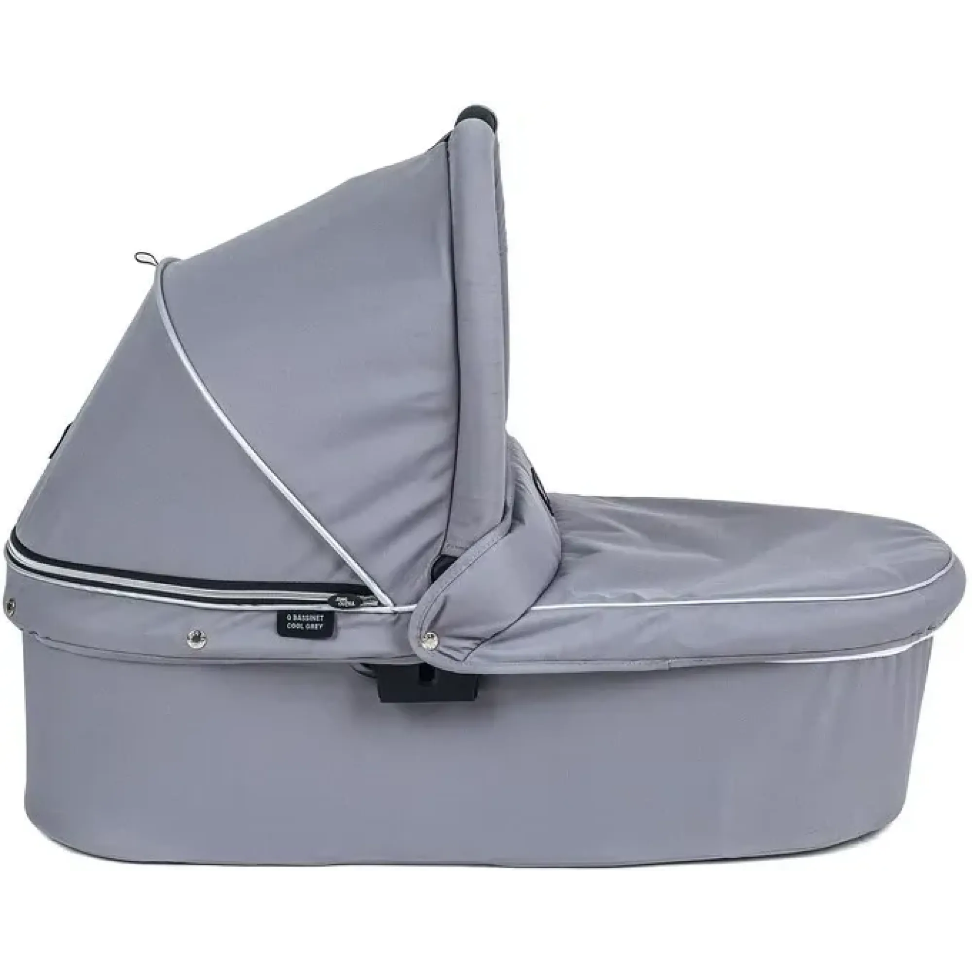Колиска Valco Baby Q Bassinet для Trimod X, Snap 4 Ultra, Quad X / Cool Grey