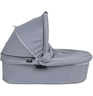 Колиска Valco Baby Q Bassinet для Trimod X, Snap 4 Ultra, Quad X / Cool Grey