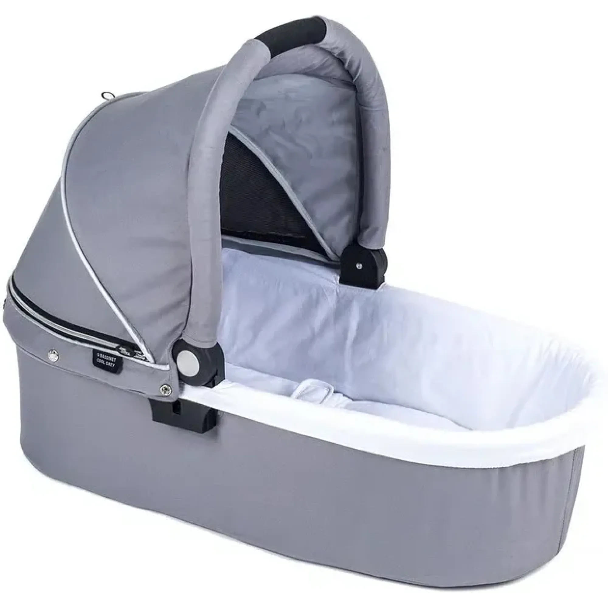 Колиска Valco Baby Q Bassinet для Trimod X, Snap 4 Ultra, Quad X / Cool Grey