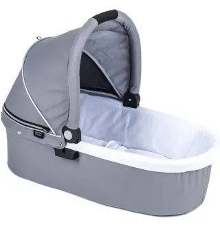 Колиска Valco Baby Q Bassinet для Trimod X, Snap 4 Ultra, Quad X / Cool Grey