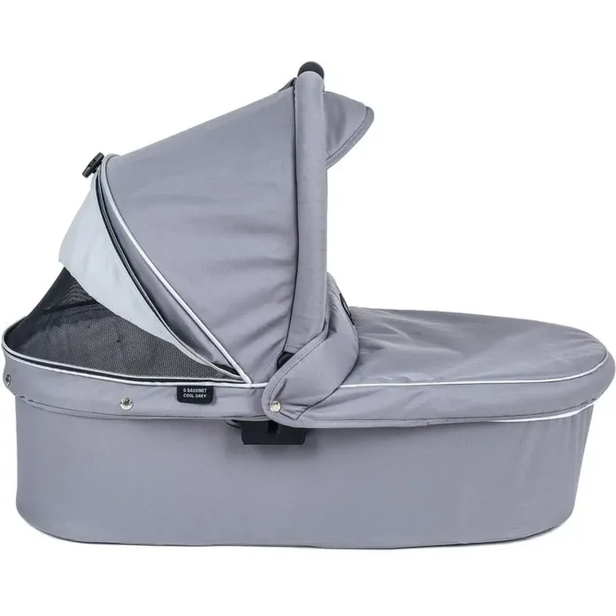 Колиска Valco Baby Q Bassinet для Trimod X, Snap 4 Ultra, Quad X / Cool Grey