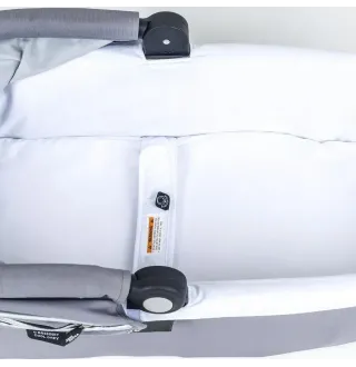 Колиска Valco Baby Q Bassinet для Trimod X, Snap 4 Ultra, Quad X / Cool Grey