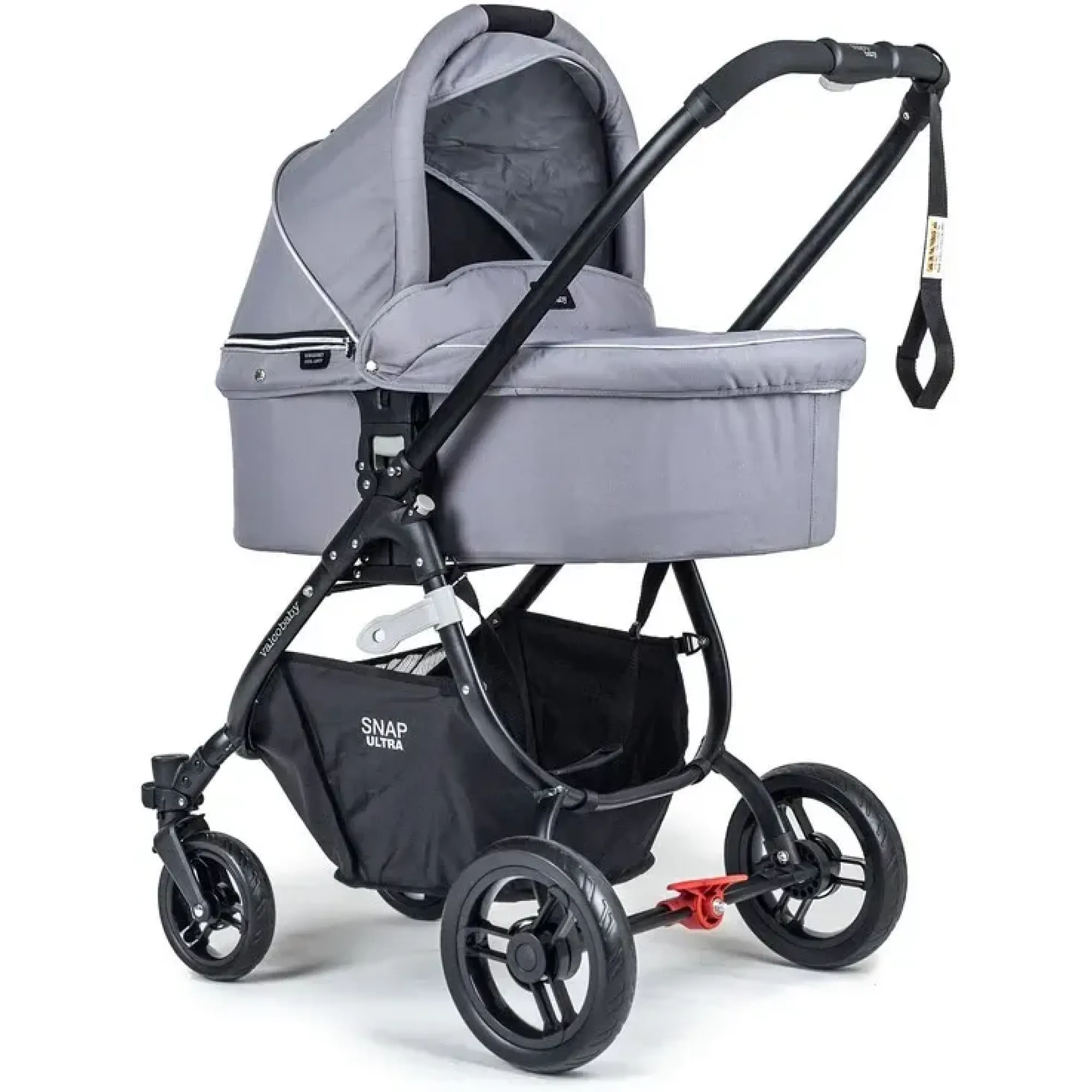 Колиска Valco Baby Q Bassinet для Trimod X, Snap 4 Ultra, Quad X / Cool Grey